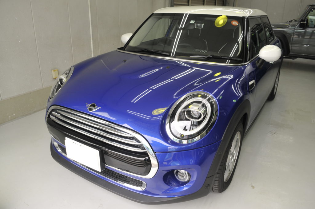 BMW  MINI クーパーD　カーフィルム施工事例