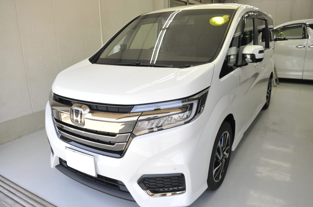 ホンダ ステップワゴン　カーフィルム 施工 事例