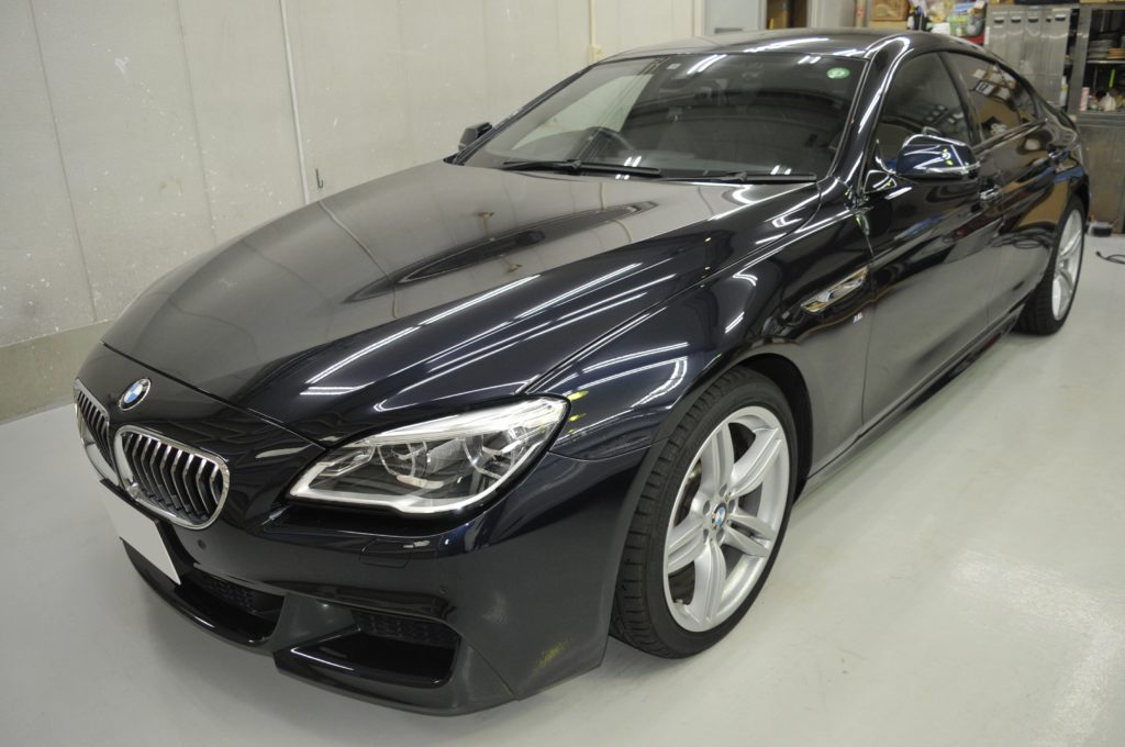 BMW 640i グランクーペ　カーフィルム 施工 事例