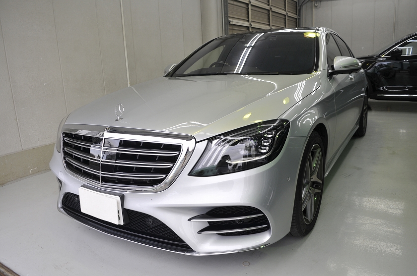 メルセデスベンツ  S400　カーフィルム 施工 事例