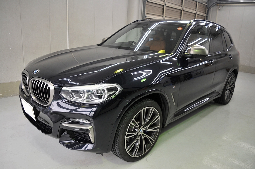 BMW X3　カーフィルム施工事例