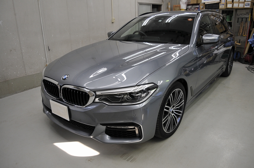 BMW  523i ツーリング　カーフィルム施工事例