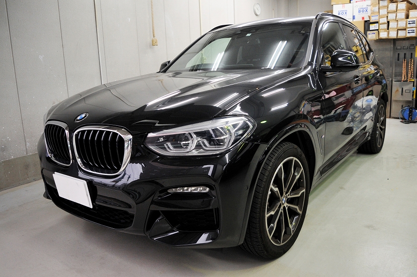 BMW X3　カーフィルム施工事例