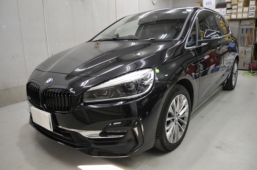 BMW 218i アクティブツアラー　カーフィルム施工事例