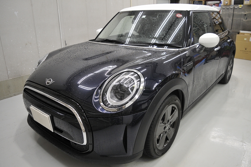 BMW MINI 5ドア　カーフィルム施工事例