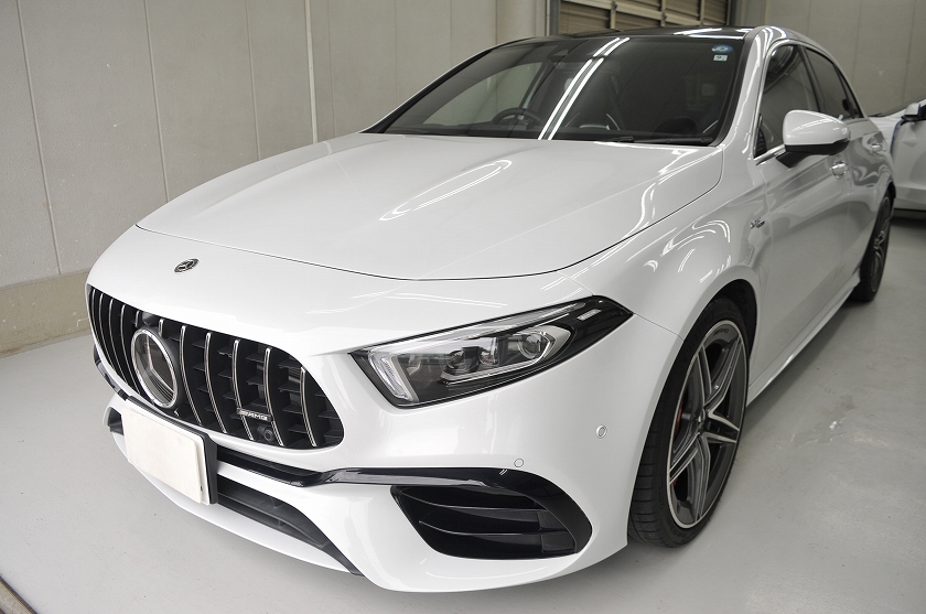 メルセデスAMG A45S　カーフィルム 施工例