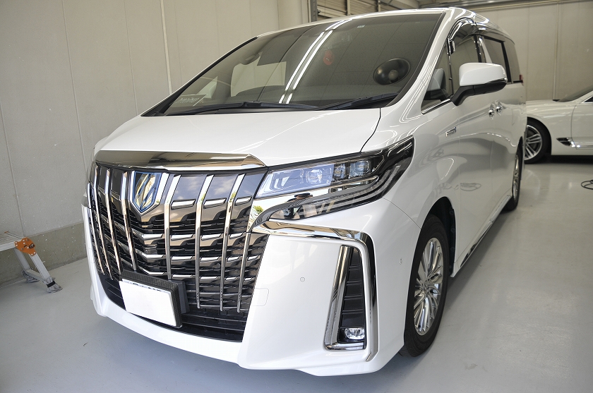 トヨタ アルファード　カーフィルム 施工例