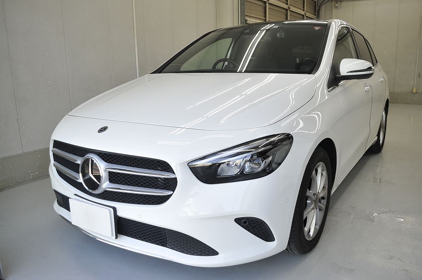 メルセデスベンツ Ｂ180　カーフィルム 施工例
