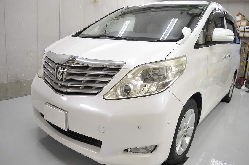 トヨタ アルファード カーフィルム 施工事例