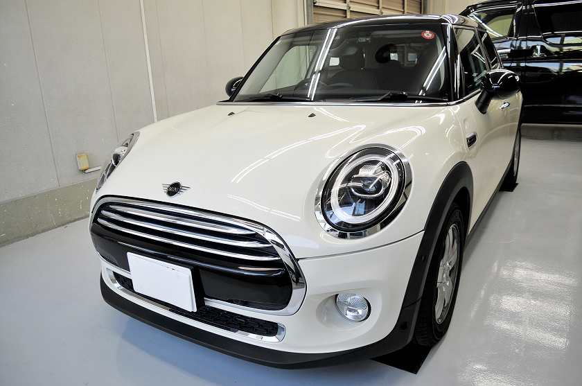 BMW MINI （5ドア）　カーフィルム 施工事例